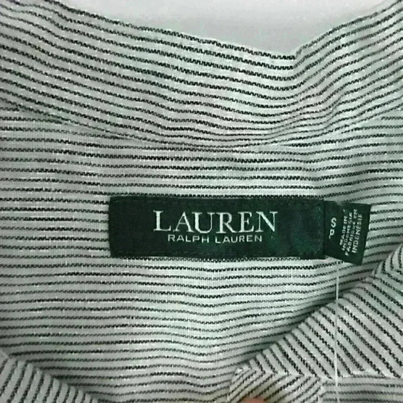 NEW! Lauren Ralph Lauren Women’s S Lace-Patch Blouse NWT $145 - Picture 4 of 4